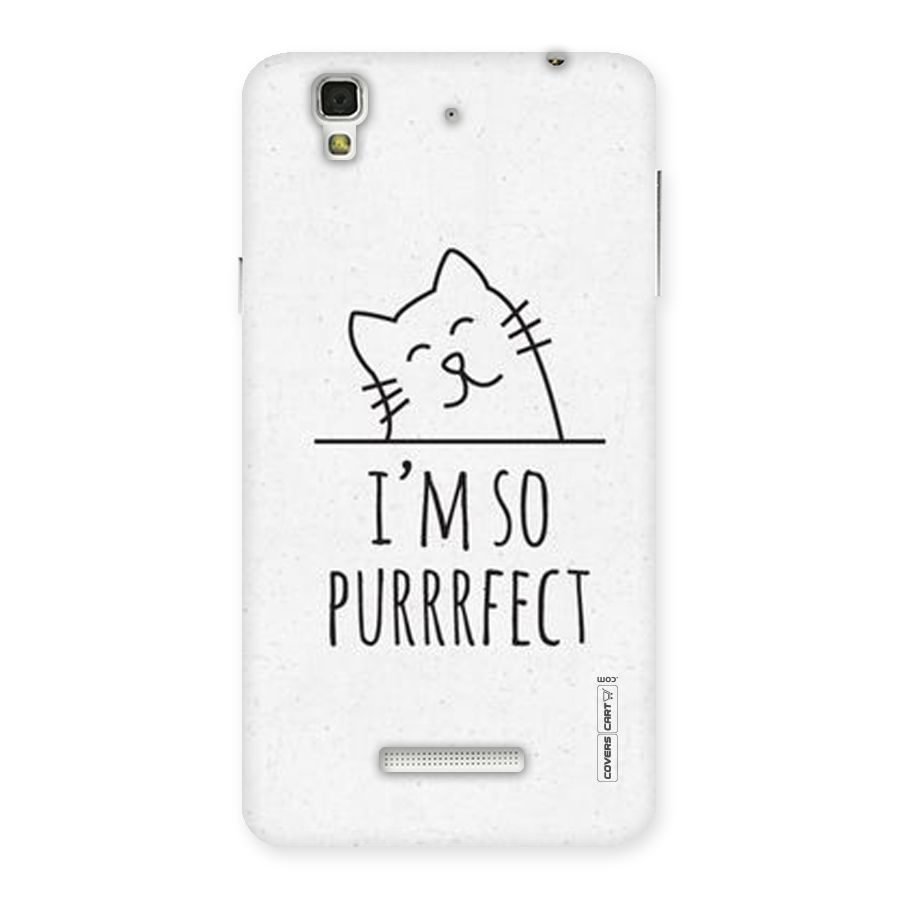 So Purrfect Back Case for Yu Yureka