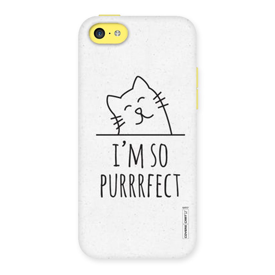 So Purrfect Back Case for iPhone 5C