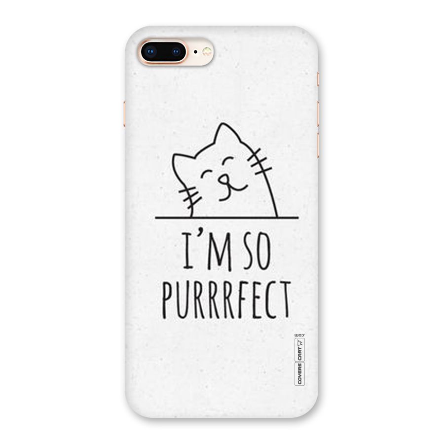 So Purrfect Back Case for iPhone 8 Plus