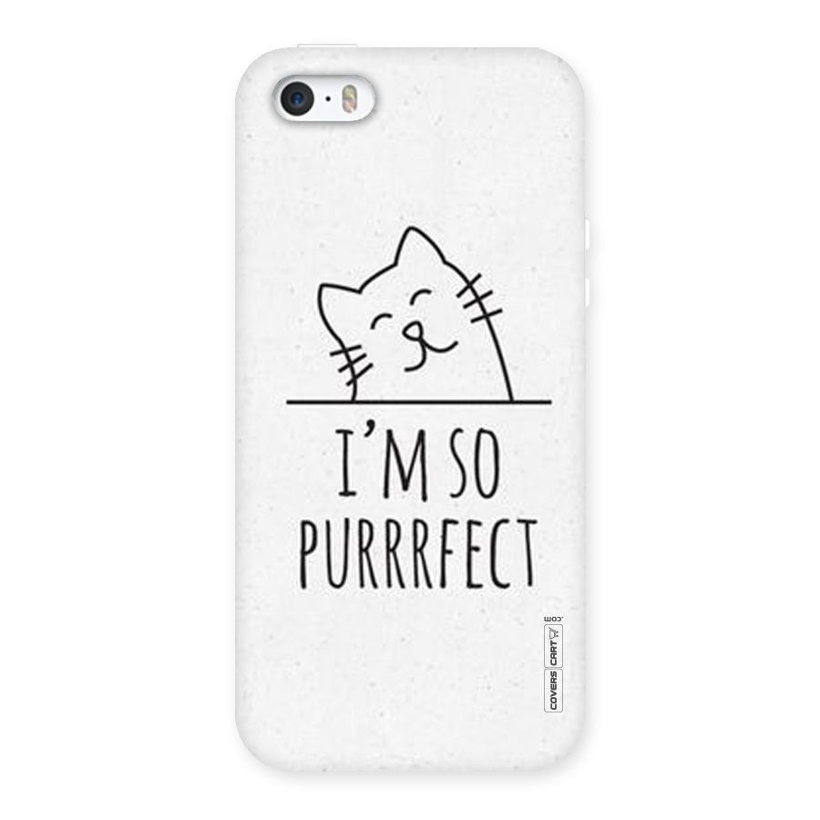 So Purrfect Back Case for iPhone SE