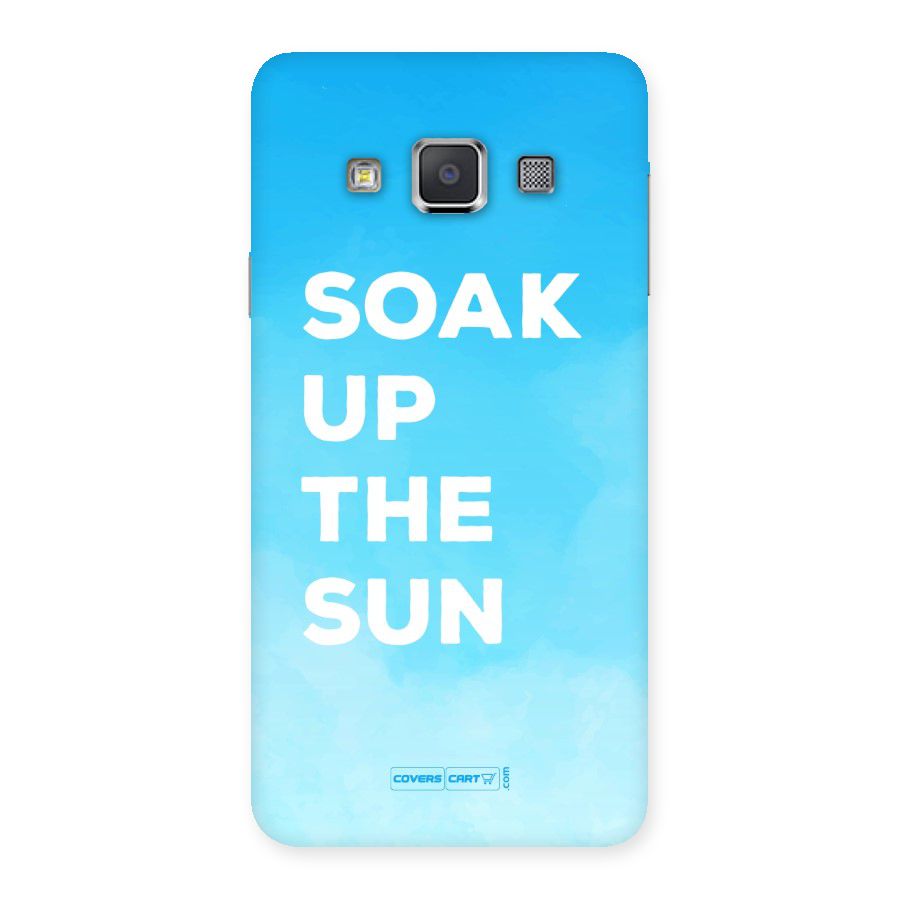 Soak Up The Sun Back Case for Galaxy A3