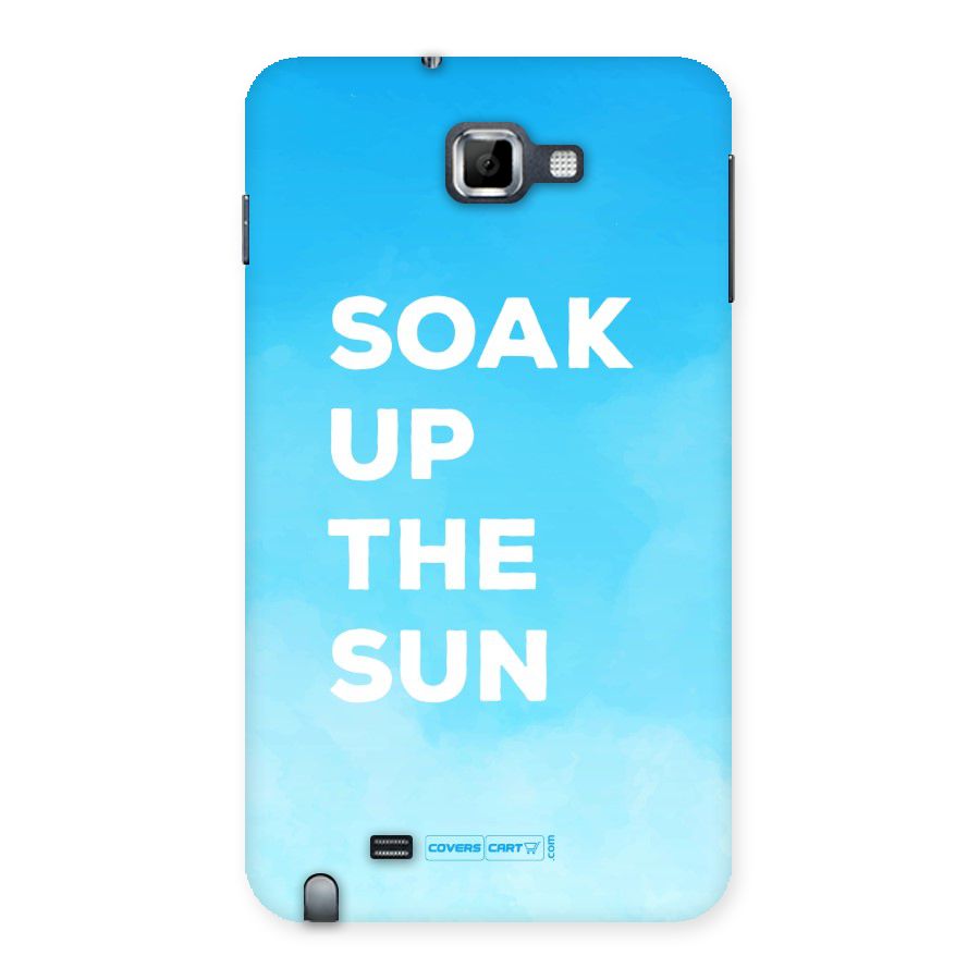 Soak Up The Sun Back Case for Galaxy Note