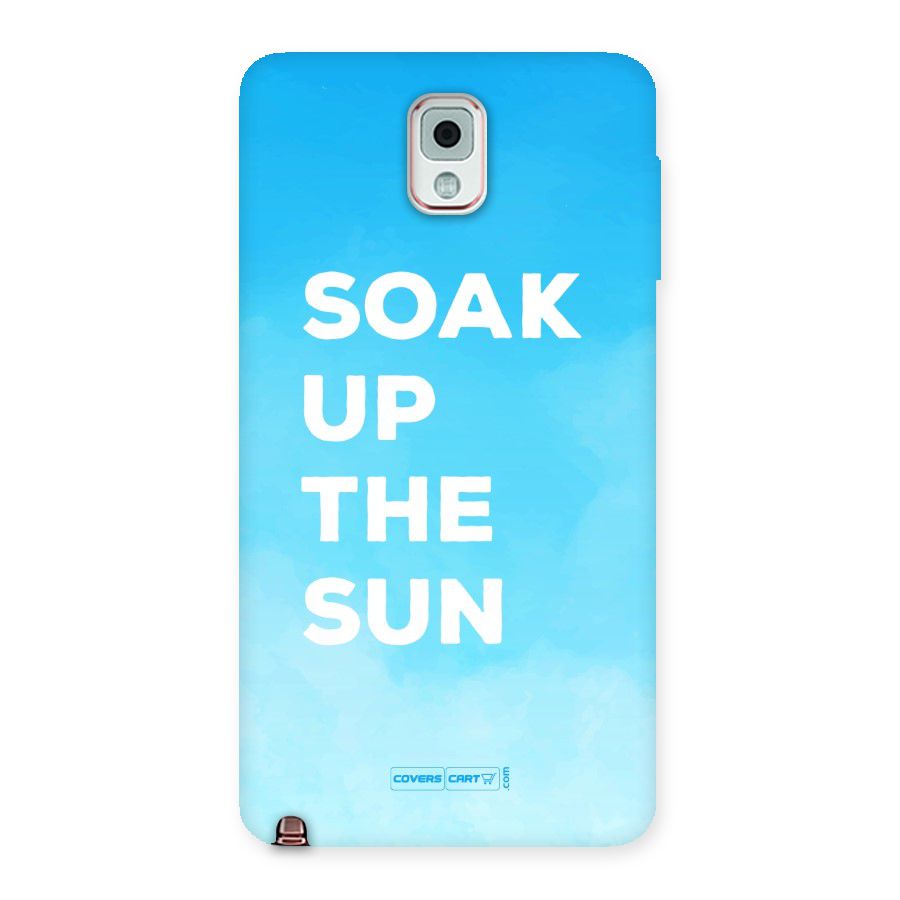 Soak Up The Sun Back Case for Galaxy Note 3