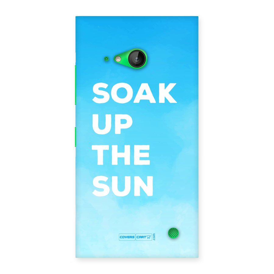 Soak Up The Sun Back Case for Lumia 730