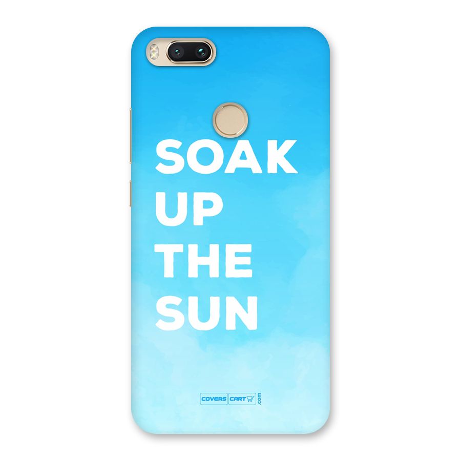 Soak Up The Sun Back Case for Mi A1