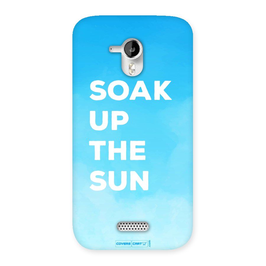 Soak Up The Sun Back Case for Micromax Canvas HD A116