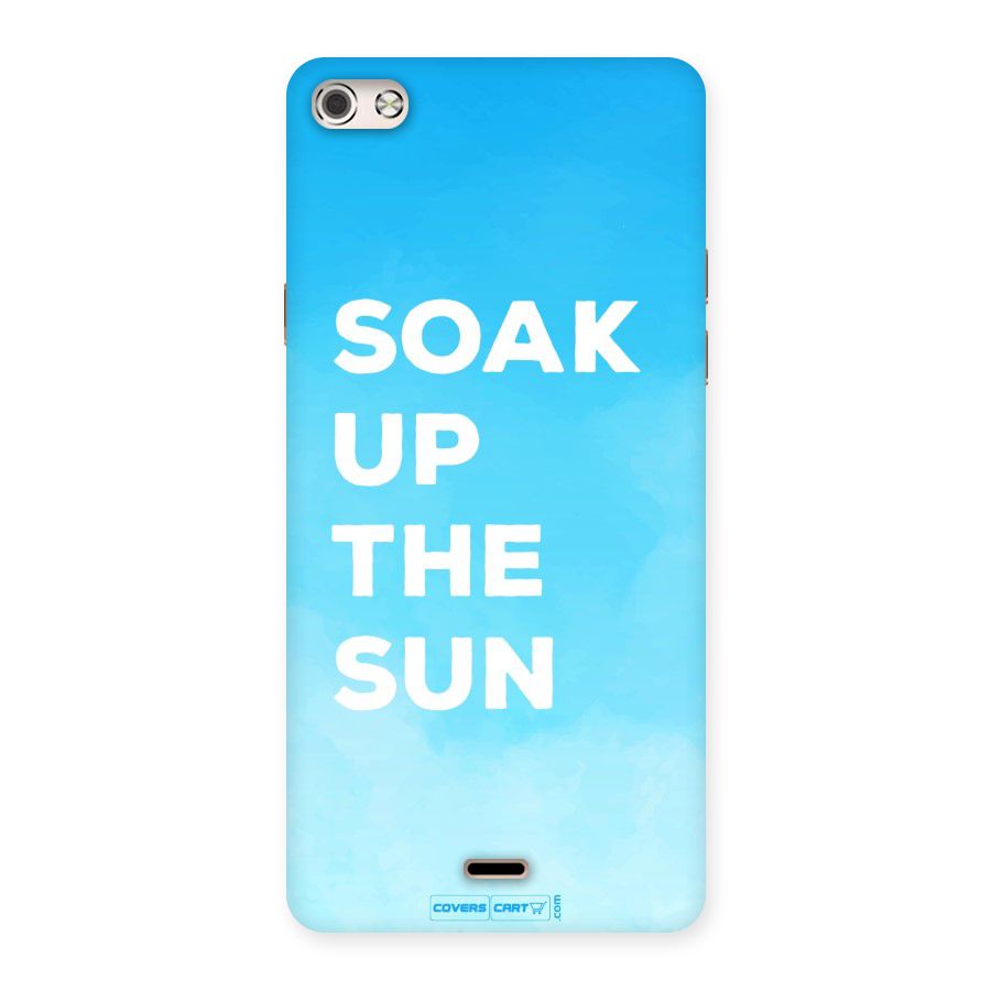 Soak Up The Sun Back Case for Micromax Canvas Silver 5