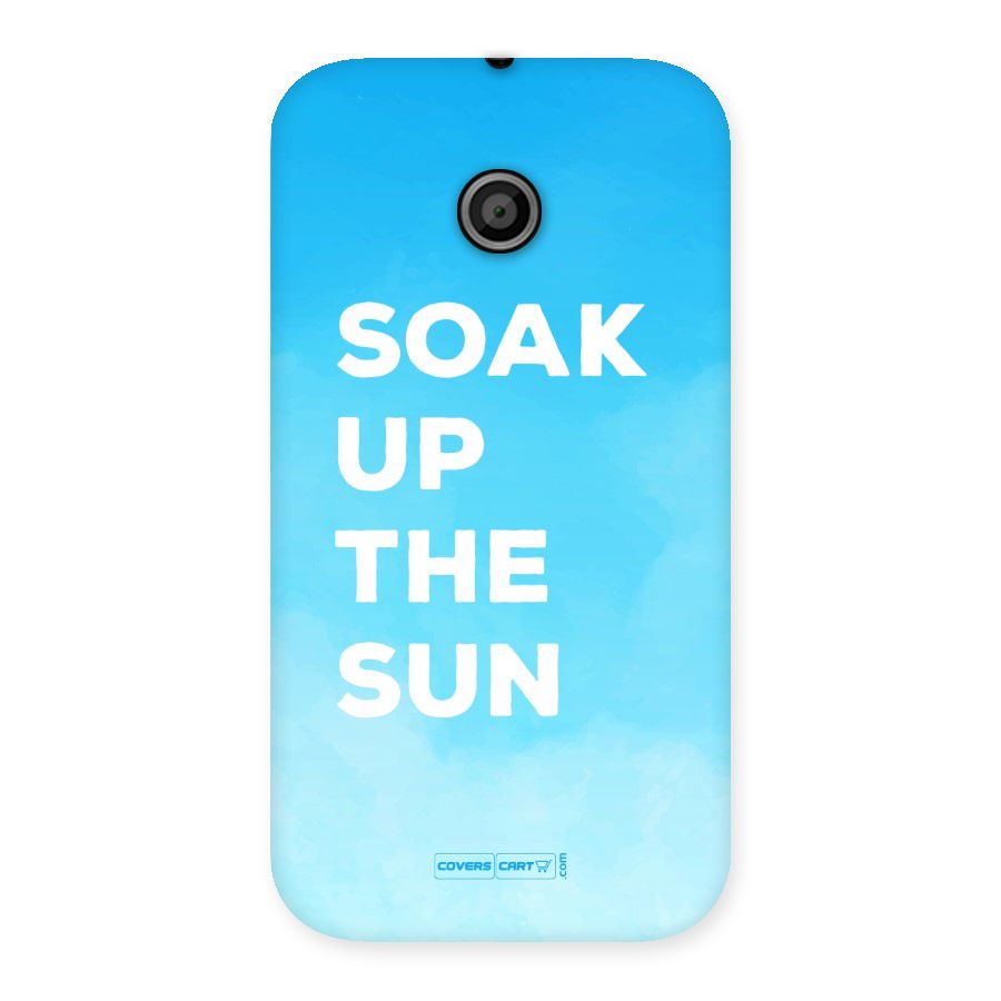 Soak Up The Sun Back Case for Moto E