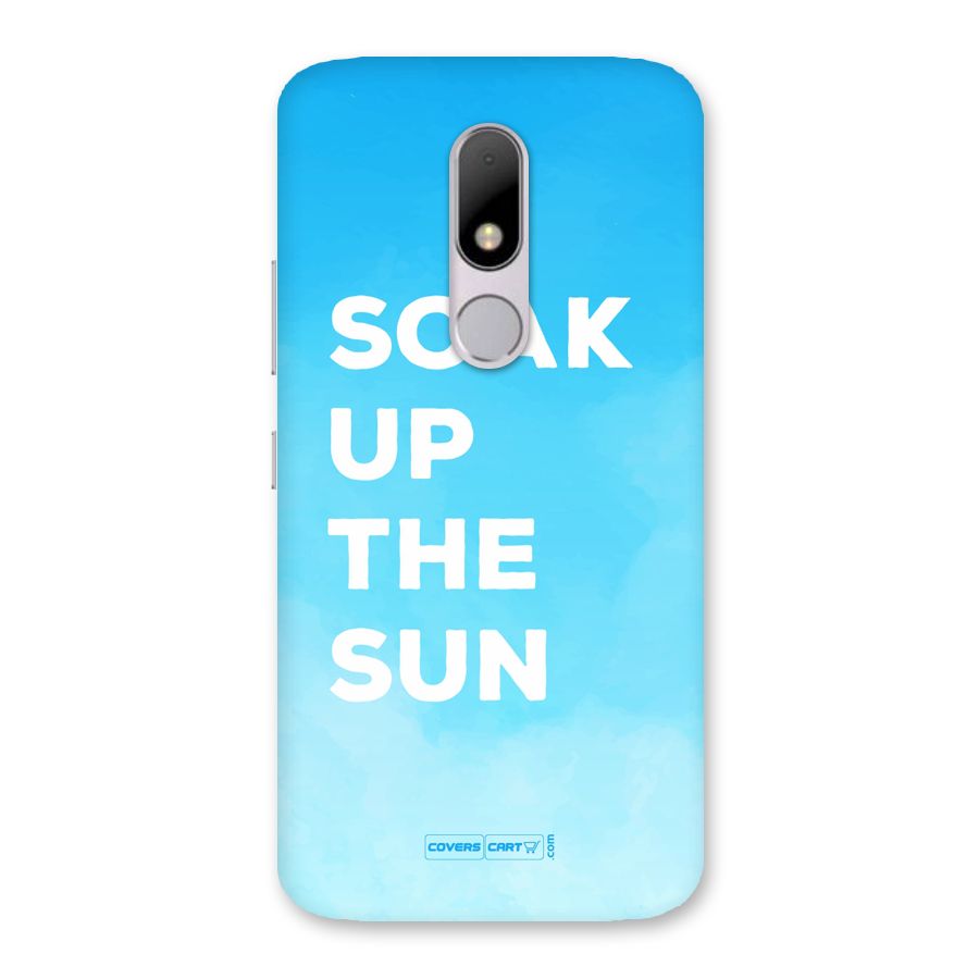 Soak Up The Sun Back Case for Moto M