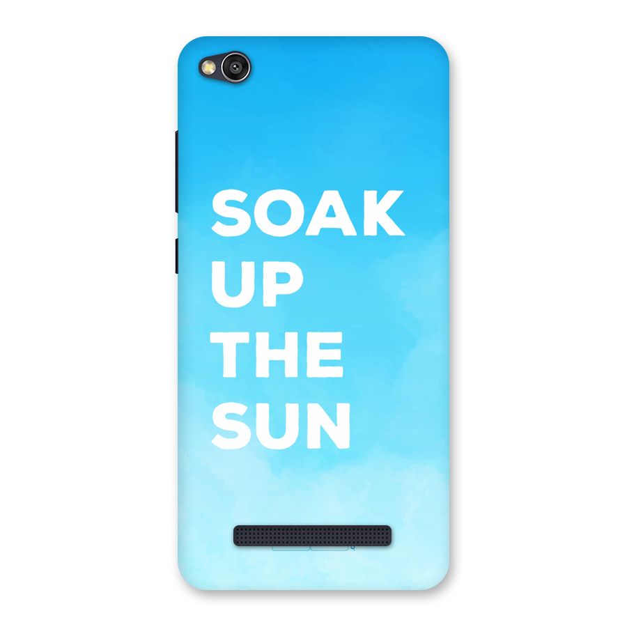 Soak Up The Sun Back Case for Redmi 4A