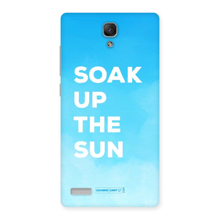 Soak Up The Sun Back Case for Redmi Note