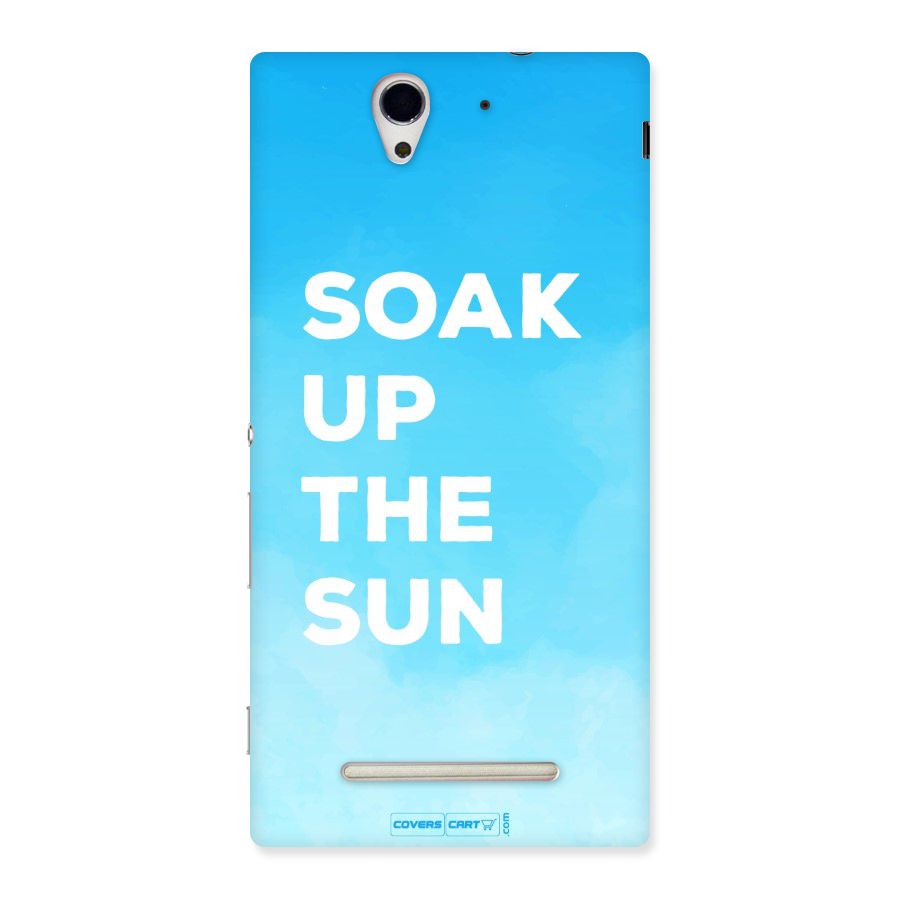 Soak Up The Sun Back Case for Sony Xperia C3