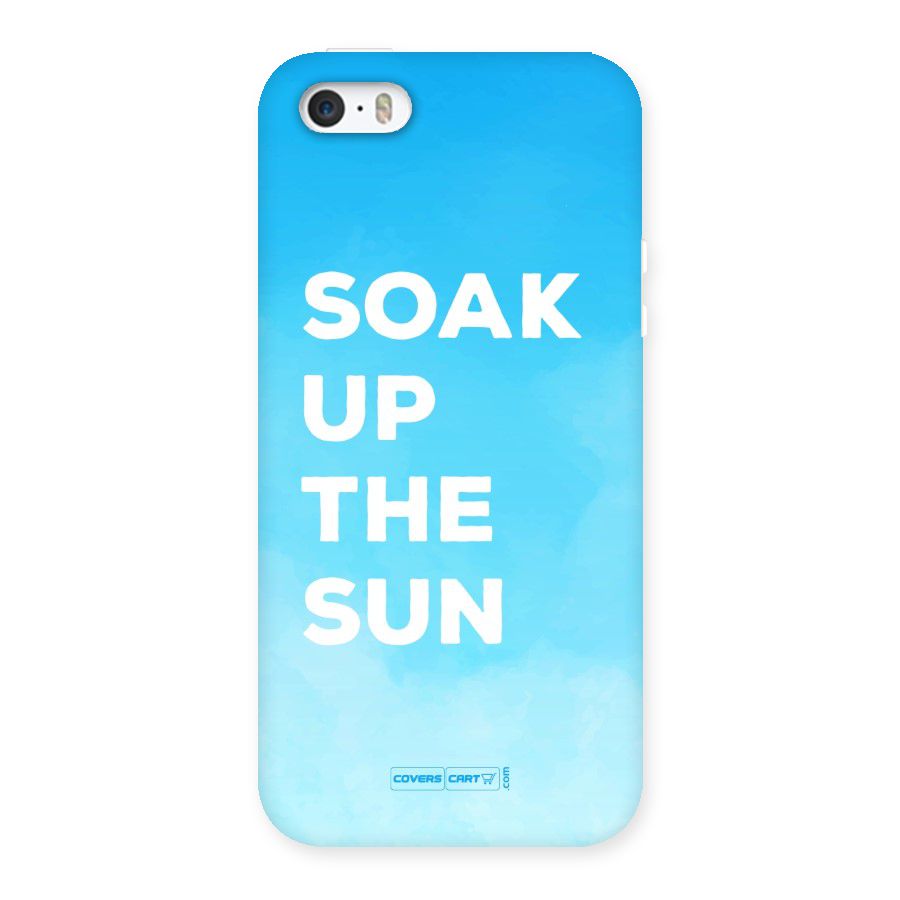 Soak Up The Sun Back Case for iPhone SE