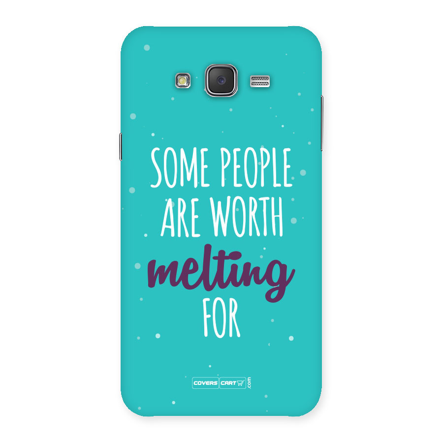 Some People Are Worth Melting For Back Case for Galaxy J7
