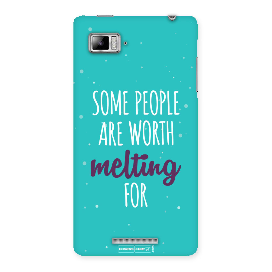 Some People Are Worth Melting For Back Case for Lenovo Vibe Z K910