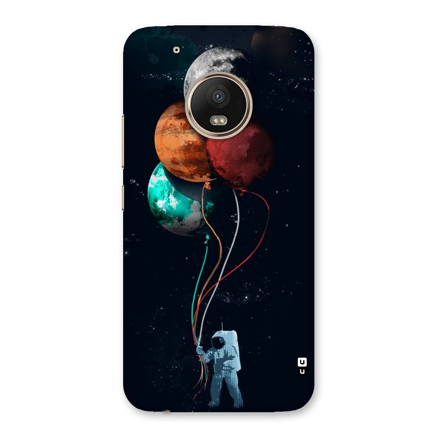 Space Balloons Back Case for Moto G5 Plus