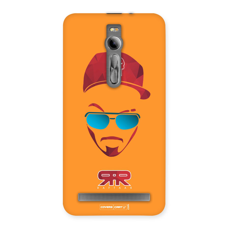 Special Raftaar Edition Orange Back Case for Asus Zenfone 2