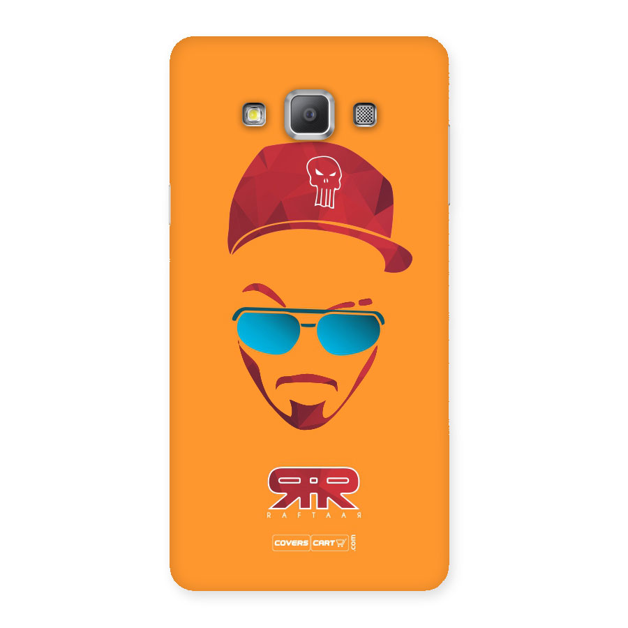 Special Raftaar Edition Orange Back Case for Galaxy A7
