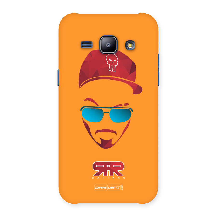 Special Raftaar Edition Orange Back Case for Galaxy J1