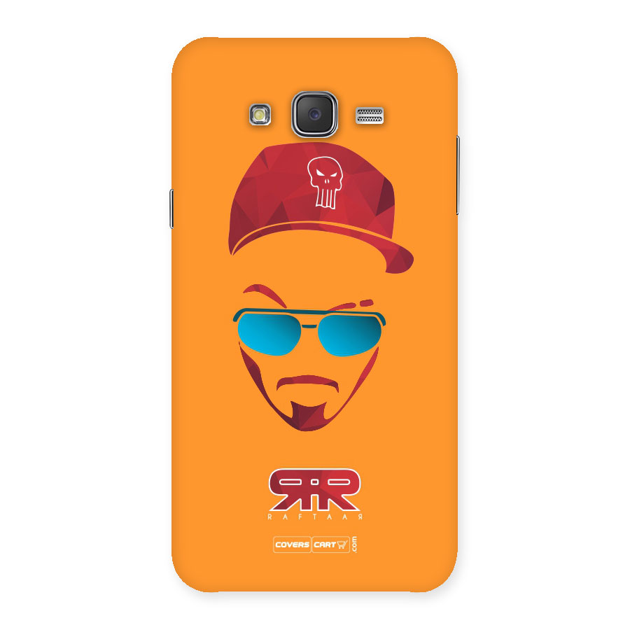 Special Raftaar Edition Orange Back Case for Galaxy J7