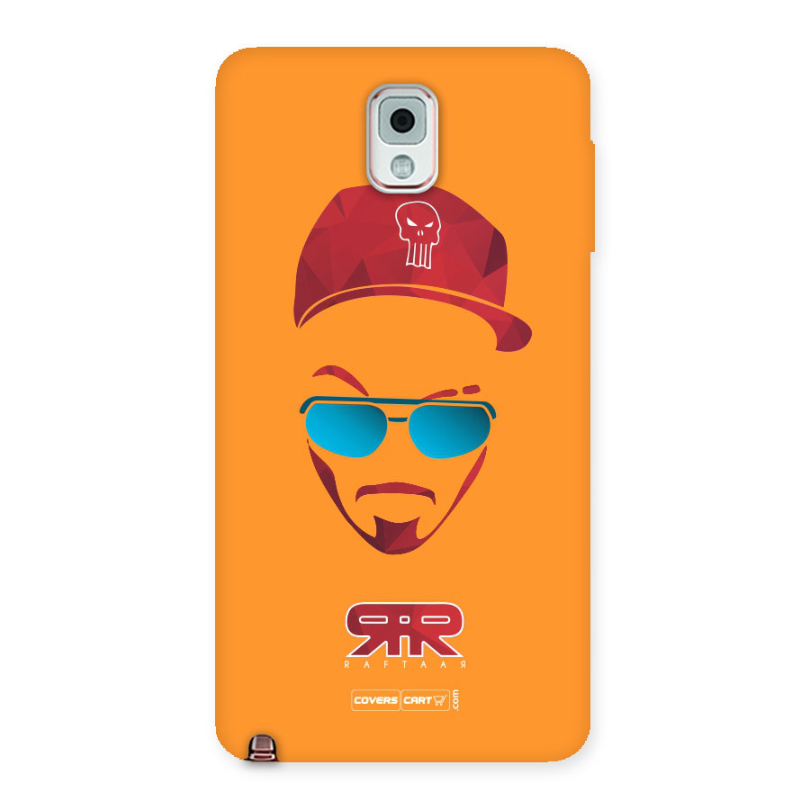 Special Raftaar Edition Orange Back Case for Galaxy Note 3
