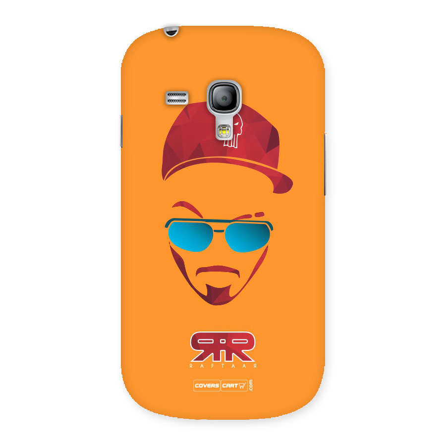 Special Raftaar Edition Orange Back Case for Galaxy S3 Mini