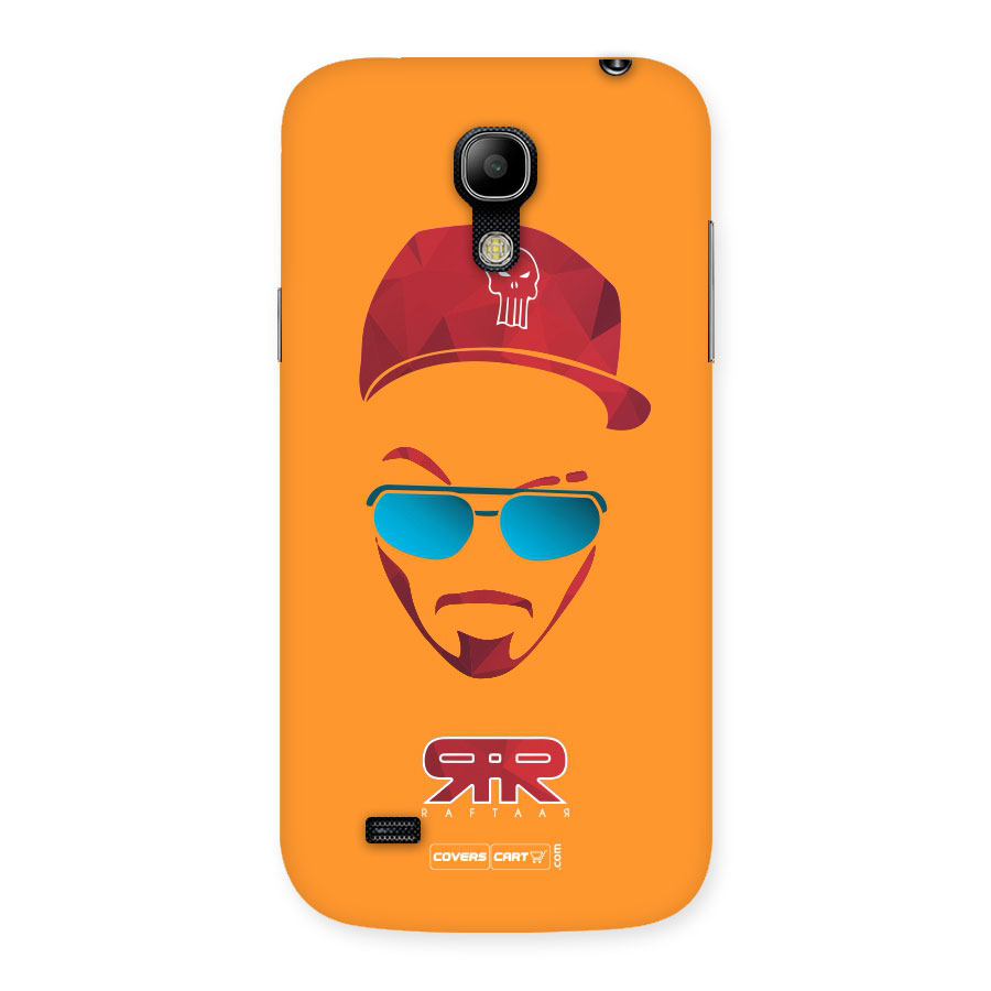 Special Raftaar Edition Orange Back Case for Galaxy S4 Mini