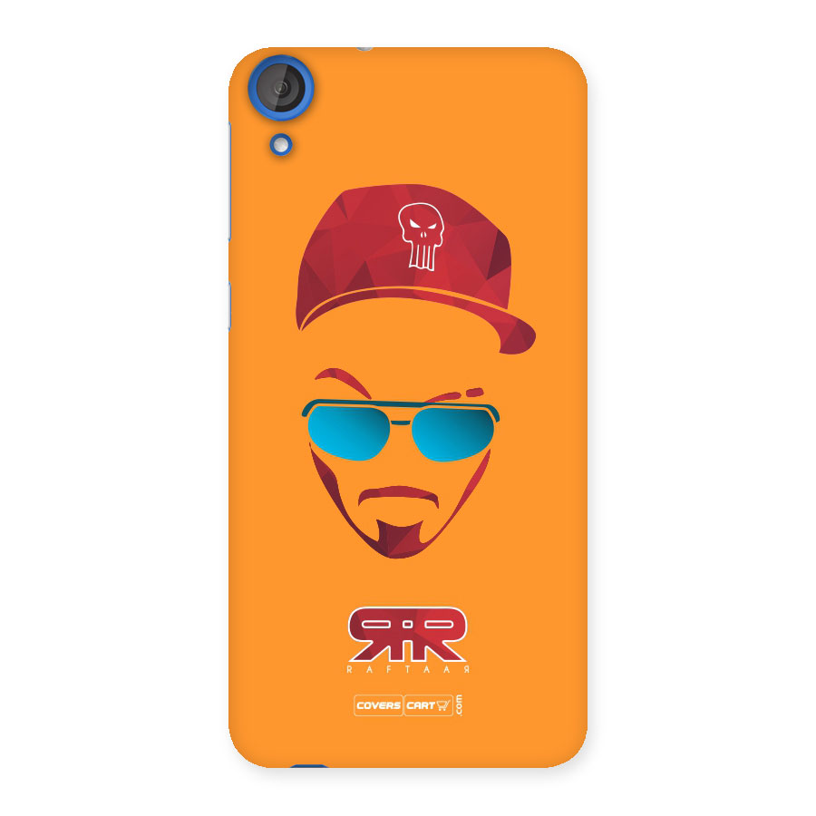 Special Raftaar Edition Orange Back Case for HTC Desire 820
