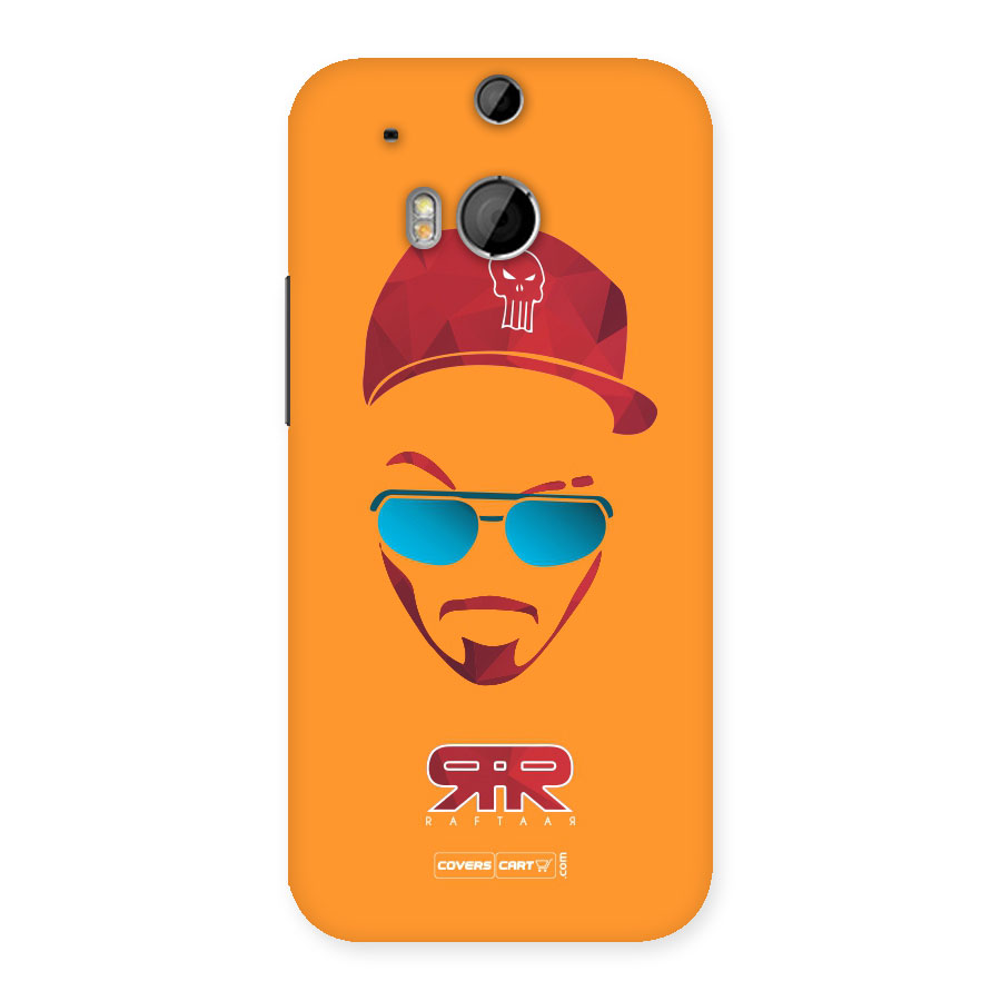 Special Raftaar Edition Orange Back Case for HTC One M8