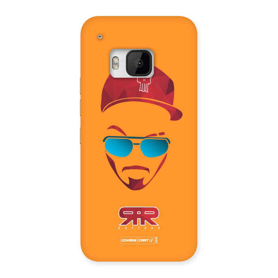 Special Raftaar Edition Orange Back Case for HTC One M9