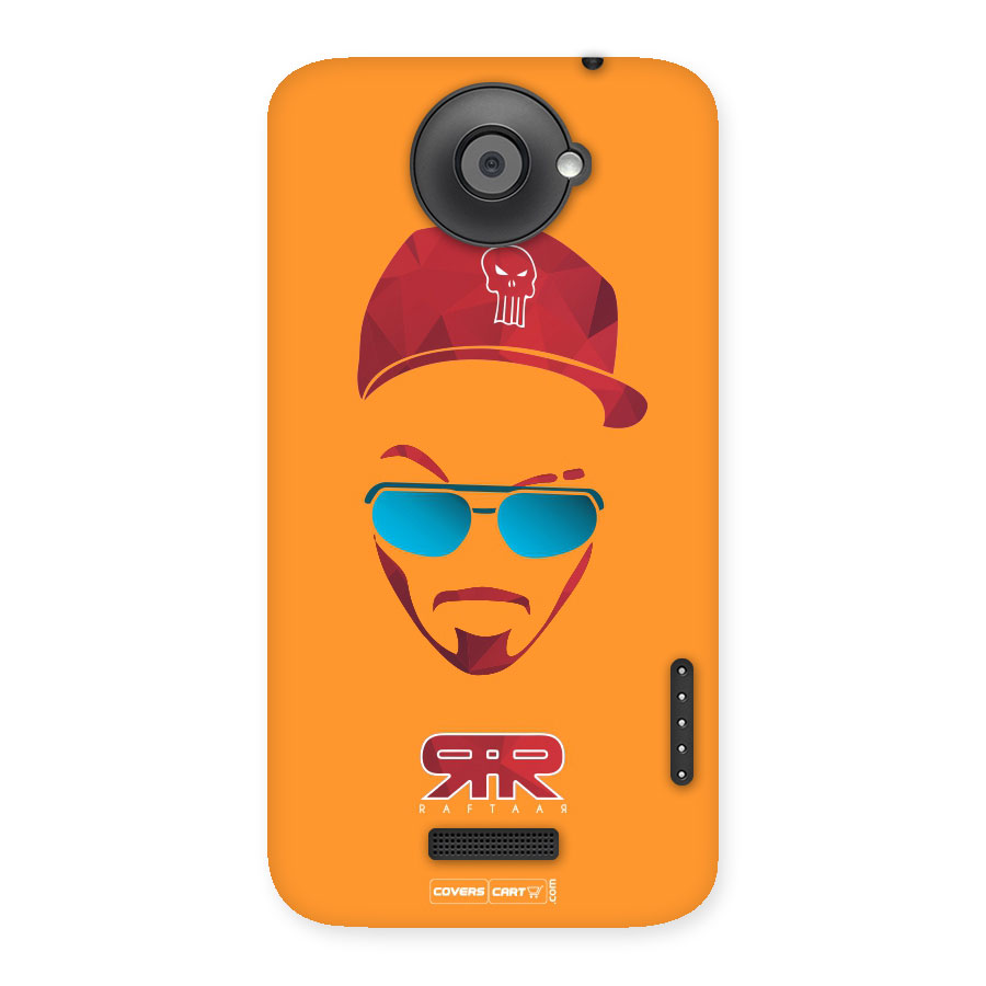 Special Raftaar Edition Orange Back Case for HTC One X