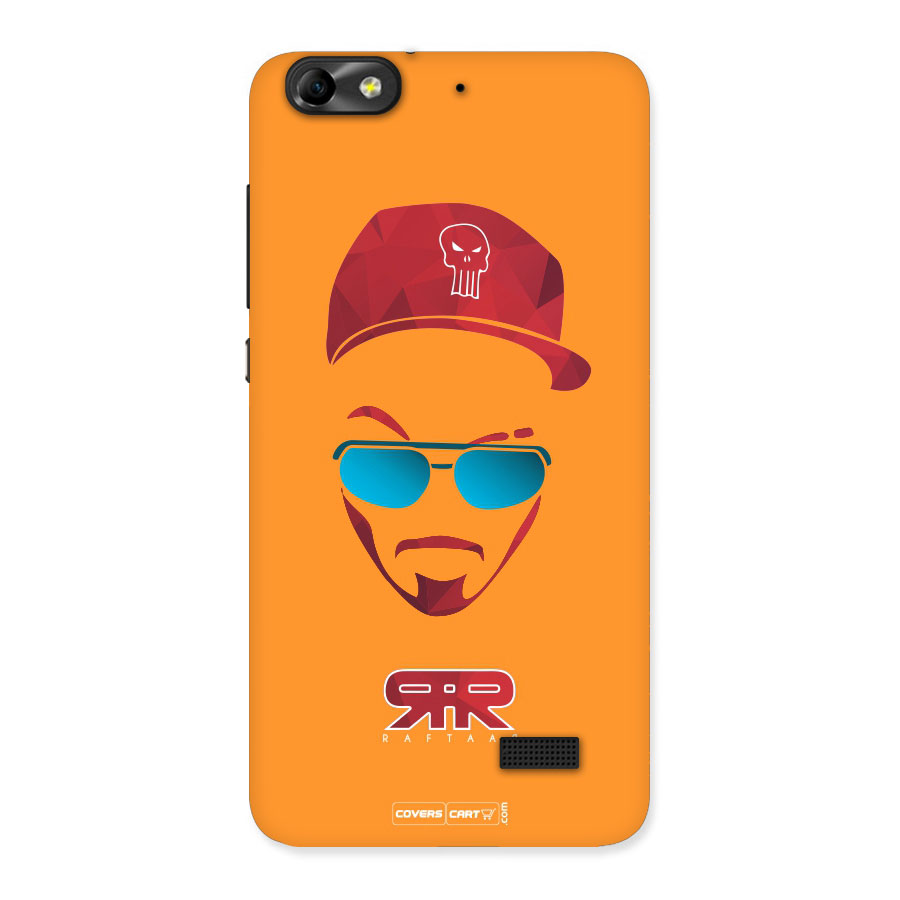 Special Raftaar Edition Orange Back Case for Honor 4C