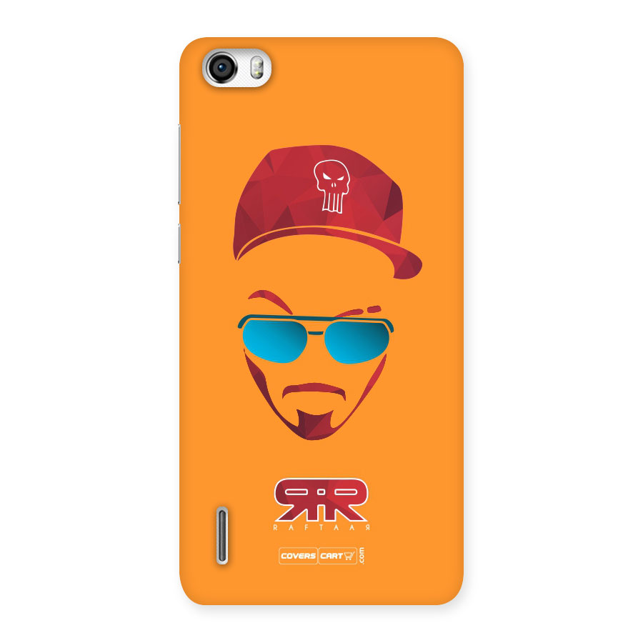 Special Raftaar Edition Orange Back Case for Honor 6