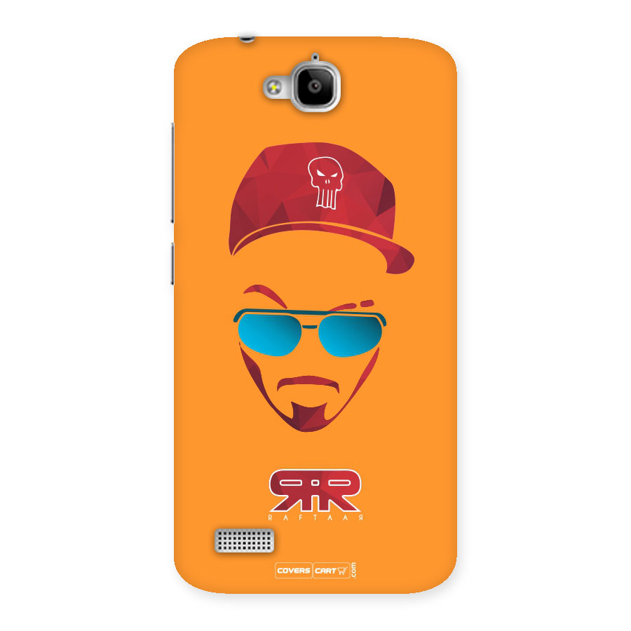 Special Raftaar Edition Orange Back Case for Honor Holly