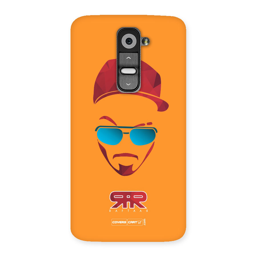 Special Raftaar Edition Orange Back Case for LG G2