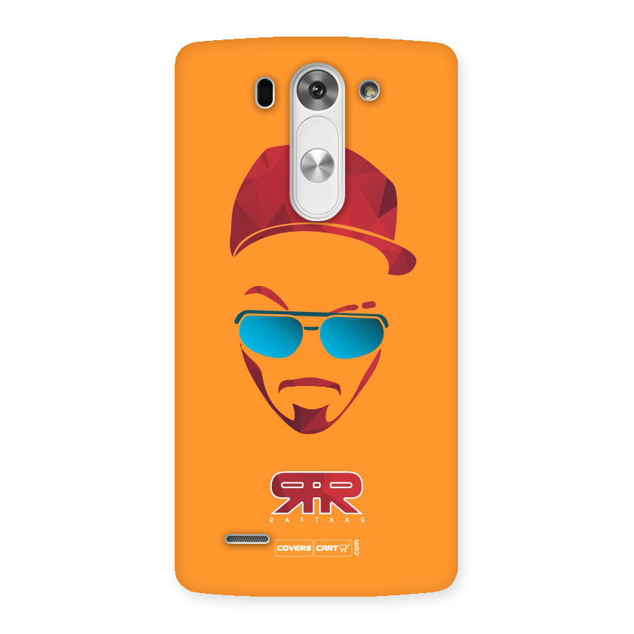 Special Raftaar Edition Orange Back Case for LG G3 Beat