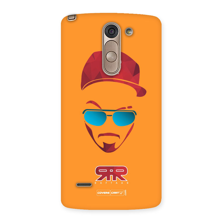 Special Raftaar Edition Orange Back Case for LG G3 Stylus