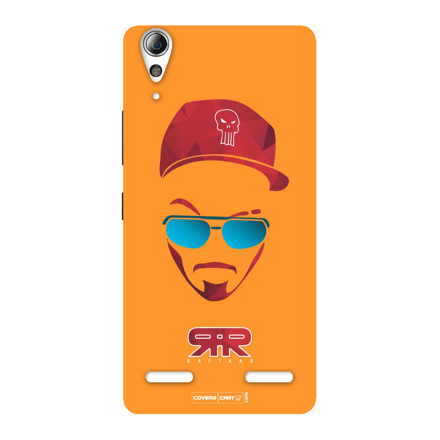Special Raftaar Edition Orange Back Case for Lenovo A6000