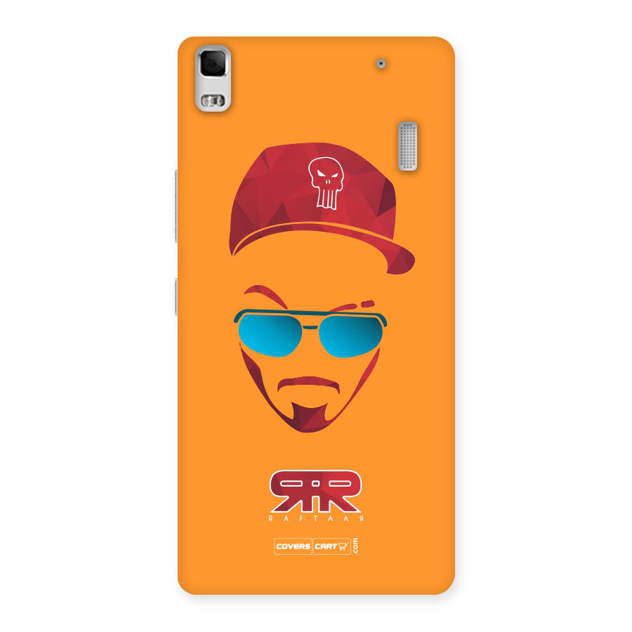Special Raftaar Edition Orange Back Case for Lenovo K3 Note