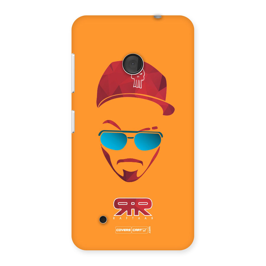 Special Raftaar Edition Orange Back Case for Lumia 530