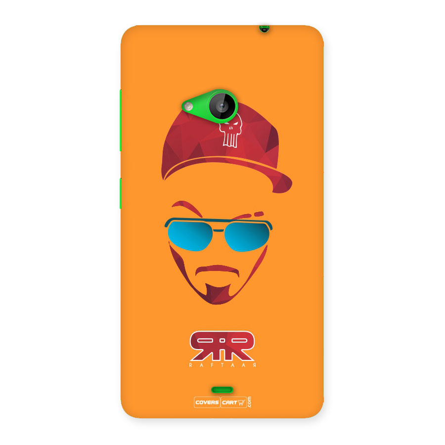 Special Raftaar Edition Orange Back Case for Lumia 535