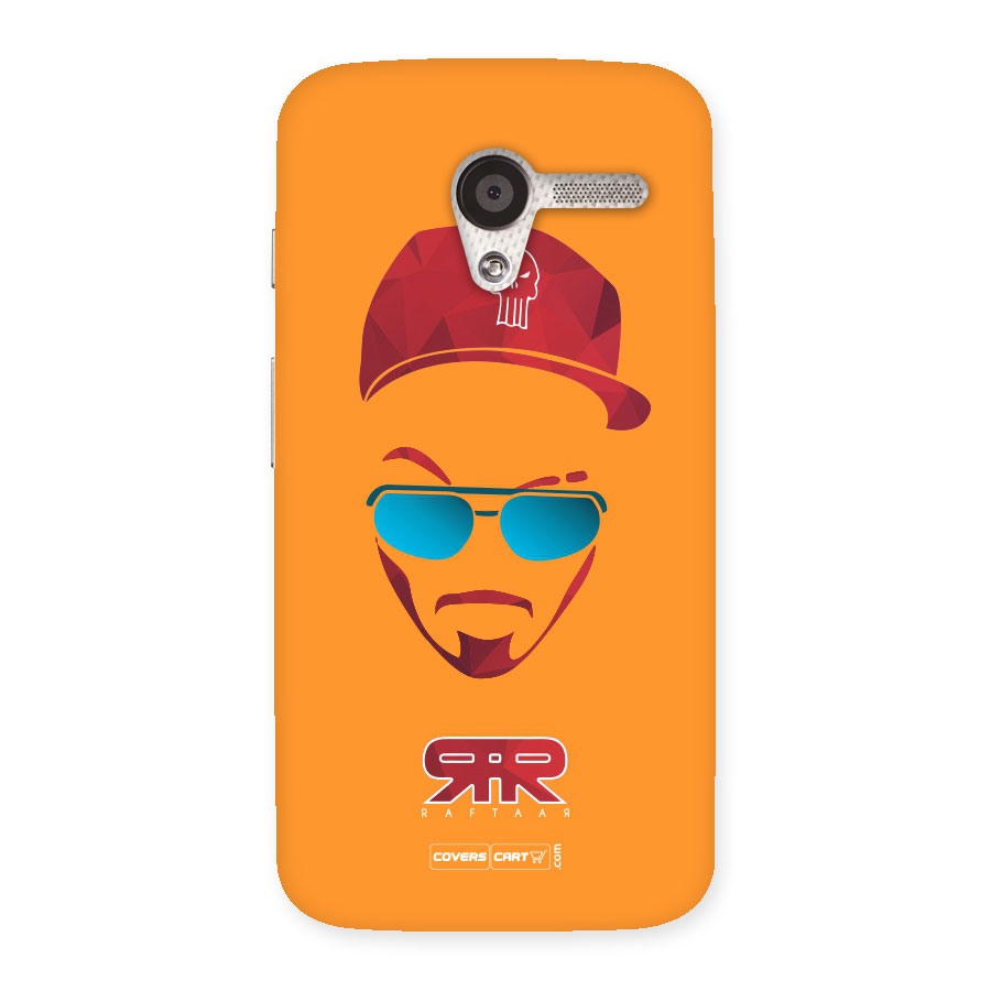Special Raftaar Edition Orange Back Case for Moto X