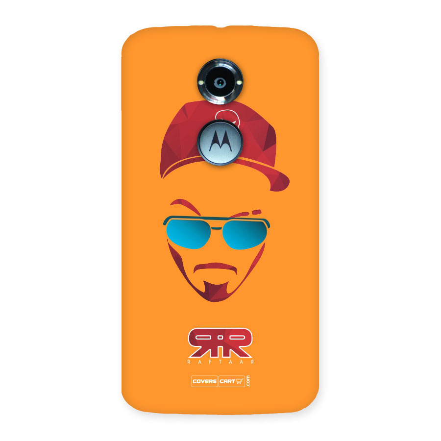 Special Raftaar Edition Orange Back Case for Moto X 2nd Gen