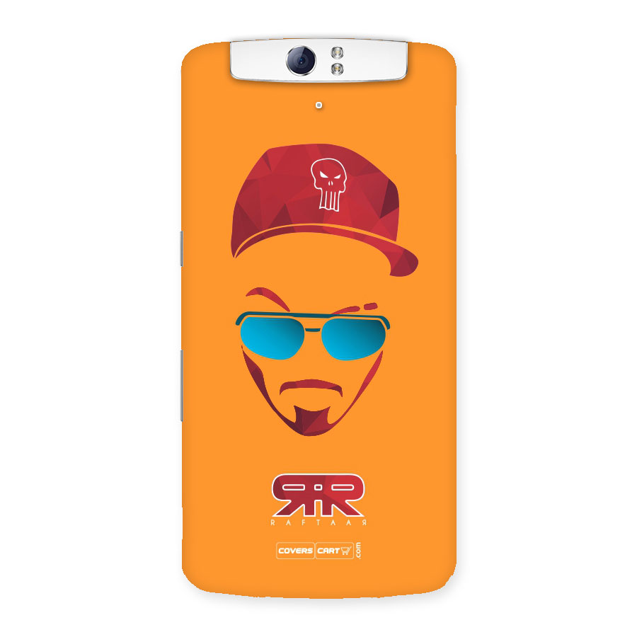 Special Raftaar Edition Orange Back Case for Oppo N1