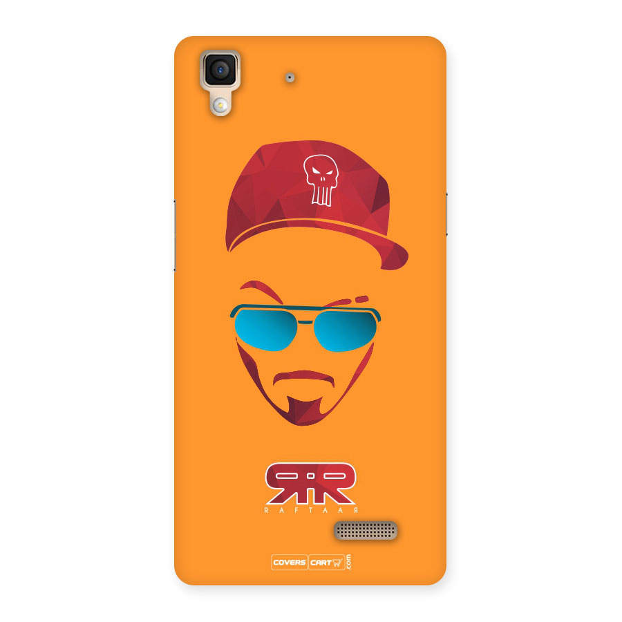 Special Raftaar Edition Orange Back Case for Oppo R7