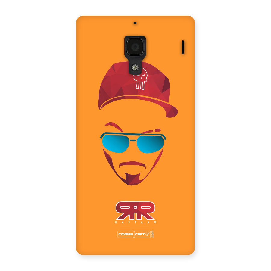 Special Raftaar Edition Orange Back Case for Redmi 1S