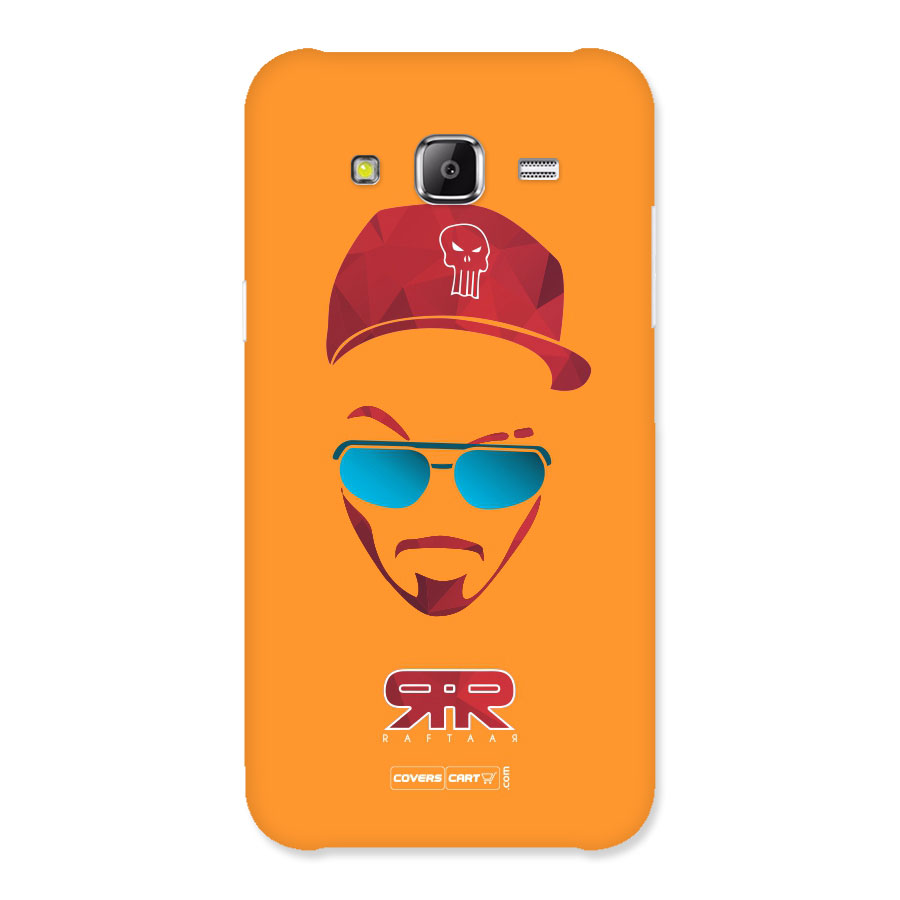 Special Raftaar Edition Orange Back Case for Samsung Galaxy J5