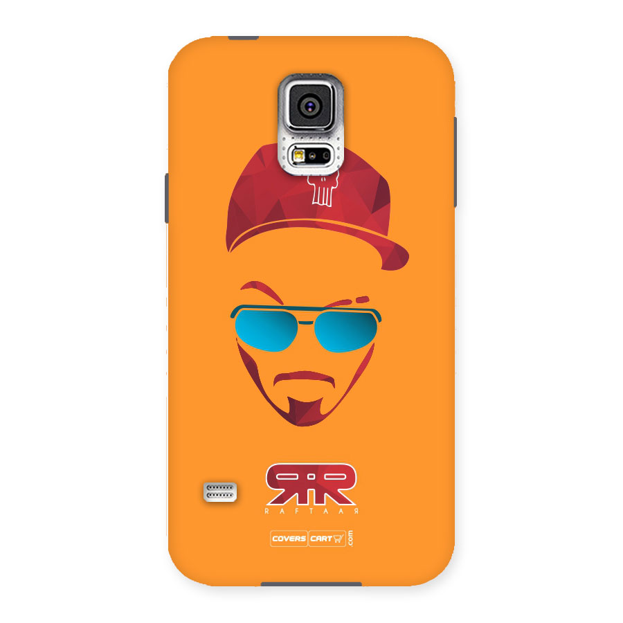 Special Raftaar Edition Orange Back Case for Samsung Galaxy S5