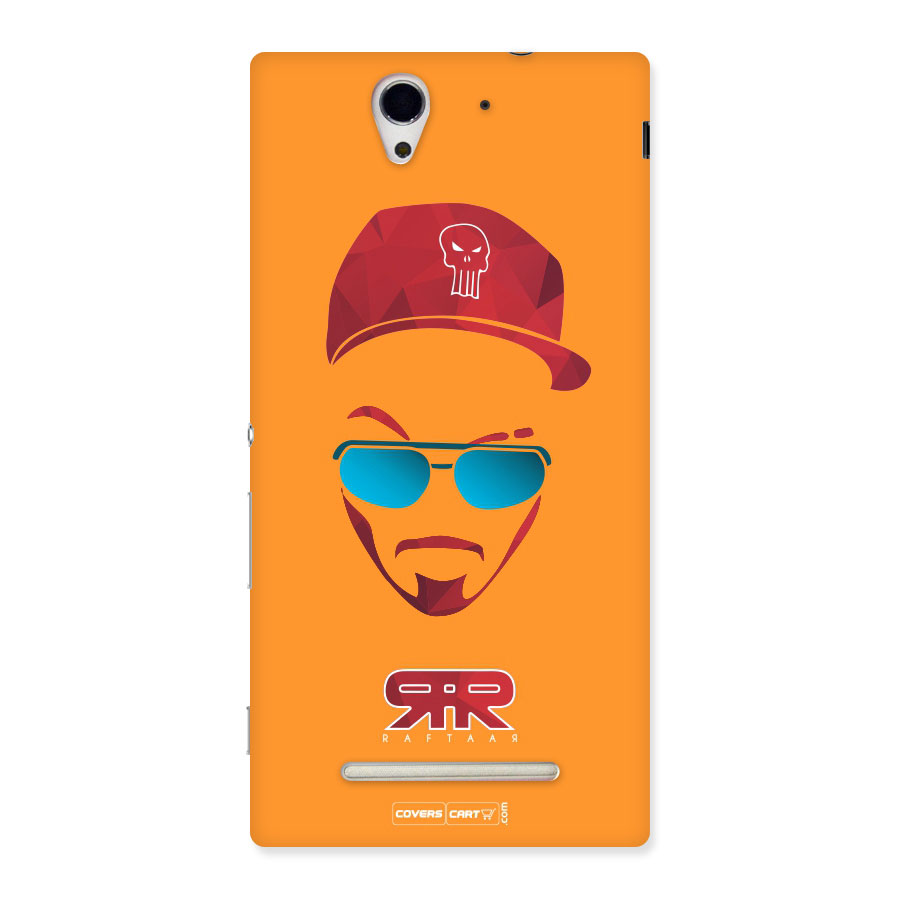 Special Raftaar Edition Orange Back Case for Sony Xperia C3