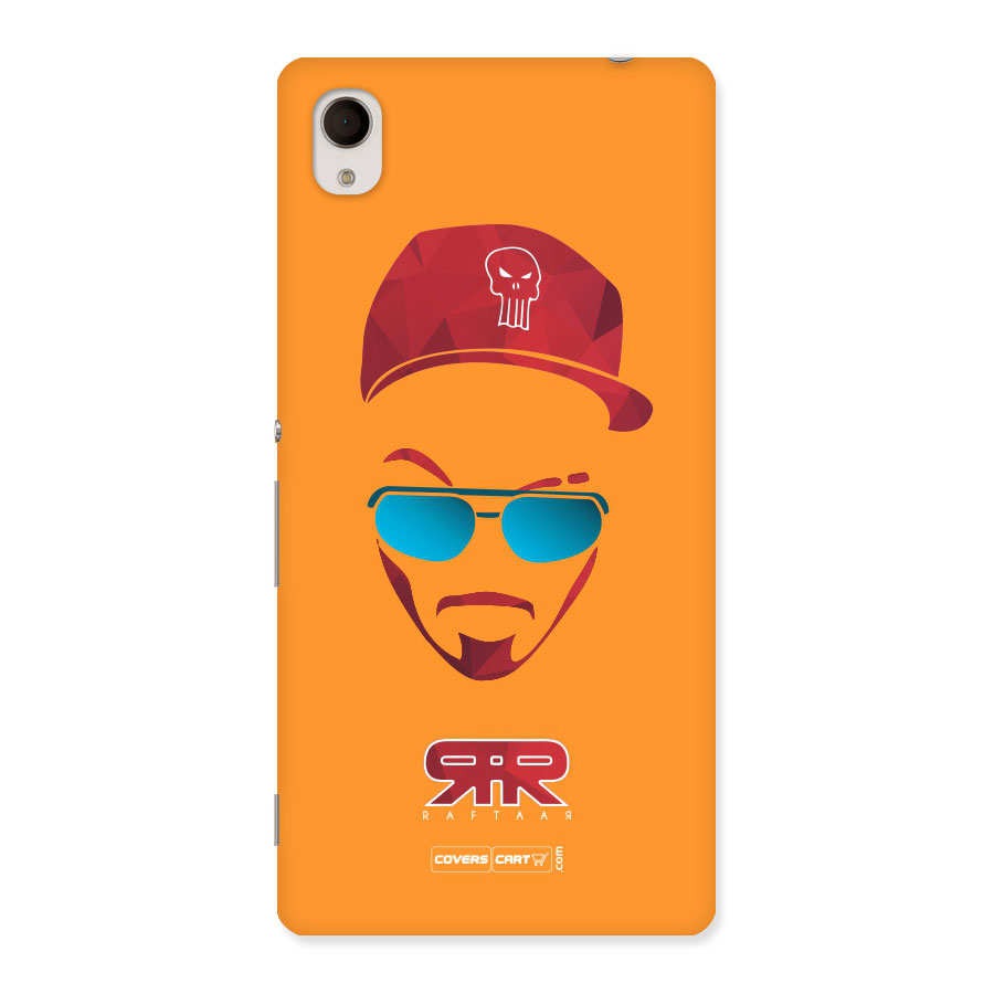 Special Raftaar Edition Orange Back Case for Sony Xperia M4